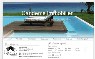 candems-immo.com website preview