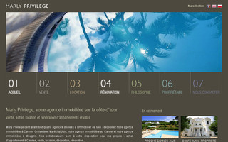 marly-privilege.com website preview