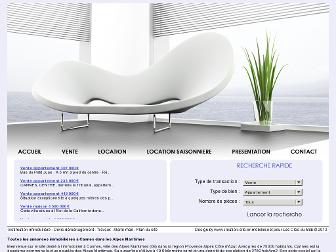 immobiliercannes.biz website preview