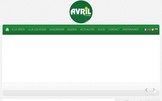 agenceavril.com website preview