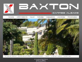 baxton-immo.com website preview