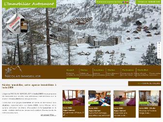 immobilier-isola.fr website preview
