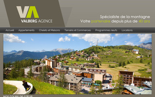 valberg-agence.com website preview