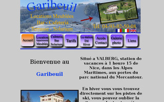 garibeuil.fr website preview