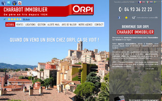 orpi-charabot.com website preview