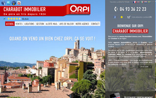 orpi-charabot.com website preview