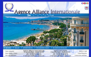 alliance-cannes.com website preview