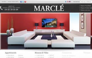 marcle.fr website preview