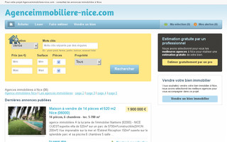 agenceimmobiliere-nice.com website preview