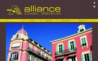 allianceconseilimmo.com website preview