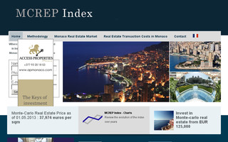 montecarlorealestatepriceindex.com website preview