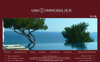 unitimmobilier.com website preview