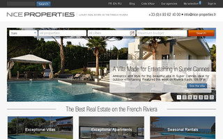 nice-properties.com website preview