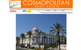 cosmopolitanrealestate.fr website preview