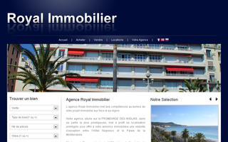 royalimmobilier.com website preview