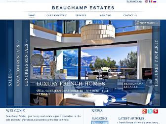 beauchamp.com website preview