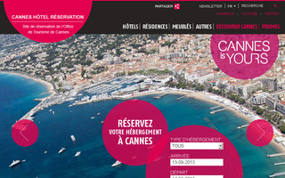 cannes-hotel-reservation.fr website preview