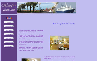 cannes-hotel-atlantis.com website preview