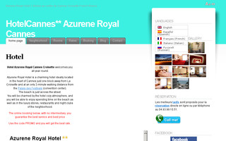 azurene-royal-hotel.com website preview