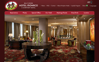 monaco-baltimore.com website preview