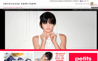 princessetamtam.com website preview