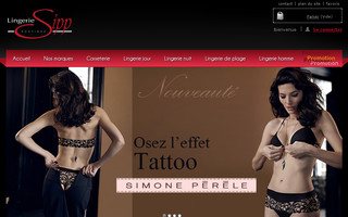 lingerie-sipp.com website preview