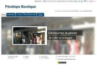boutique-lingerie-la-fleche.fr website preview