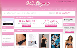 vblingerie.fr website preview
