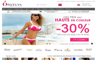 orvelyslingerie.com website preview