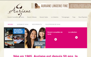 auriane-lingerie-vad.fr website preview