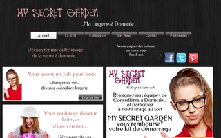 mysecretgarden.fr website preview