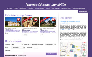 provcevimmo.com website preview