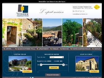 agence-teissier.com website preview