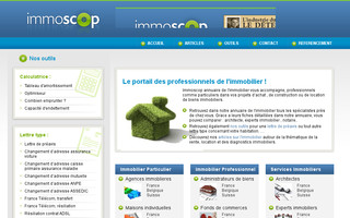 immoscop.com website preview
