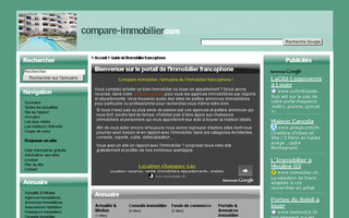 compare-immobilier.com website preview