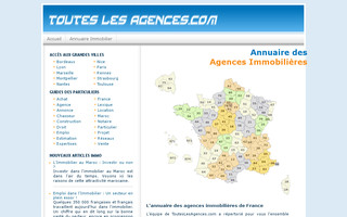 touteslesagences.com website preview