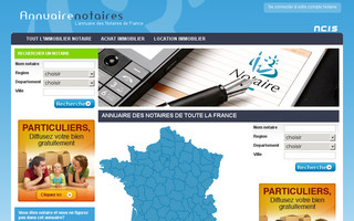 annuaire-de-notaires.fr website preview
