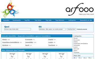 immobilier-annuaire.fr website preview