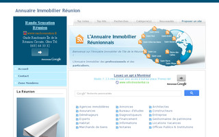 annuaire-immobilier-reunion.fr website preview