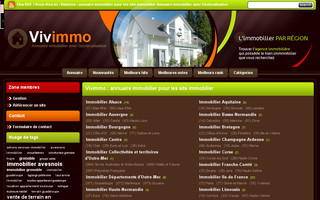 vivimmo.fr website preview