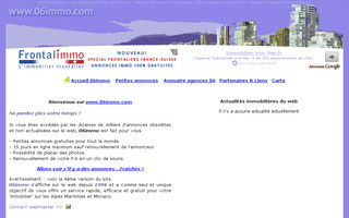 06immo.com website preview