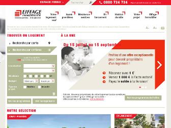 eiffage-immobilier.fr website preview