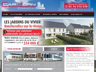caphornpromotion.fr website preview