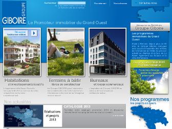 giboire-promotion.com website preview