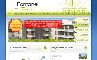 fontanelpromotion.com website preview