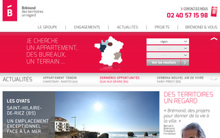 bremond-immobilier.com website preview
