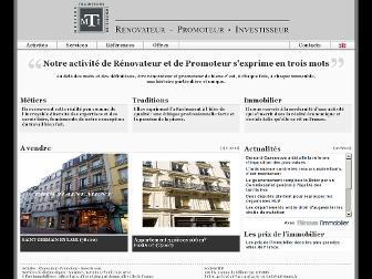 mti-immo.fr website preview