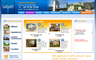 laforet-tournontain.com website preview