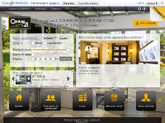 century21-jpv-tournon.com website preview