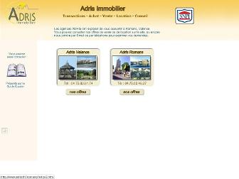 adris.fr website preview